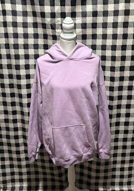 Abercrombie & Fitch Soft A&F Essentials Oversized Hoodie in Lavender